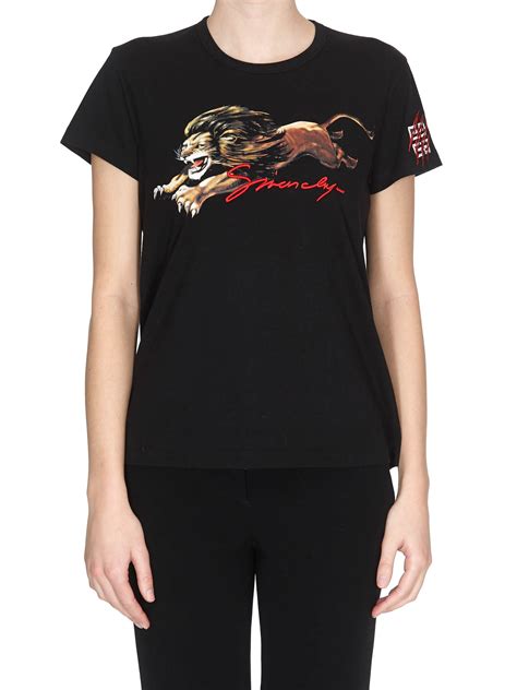 givenchy lion print credit card|Givenchy Women's Tees & T.